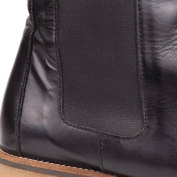 Everlane The Chelsea Boot Black Leather Rubber Sole Women's 9.5 - Picture 11 of 14